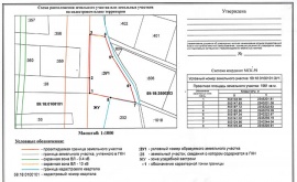 Схема расположения земельного участка Кадастровые работы в Ленинске