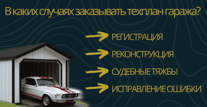 Заказать техплан гаража в Ленинске под ключ